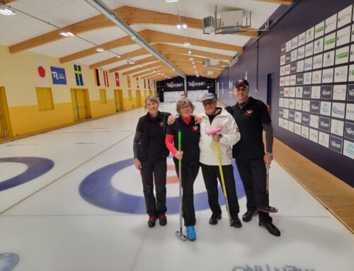 Hot Sweepers a Cembra: curling, sole e allegria al torneo “Caneve en festa”